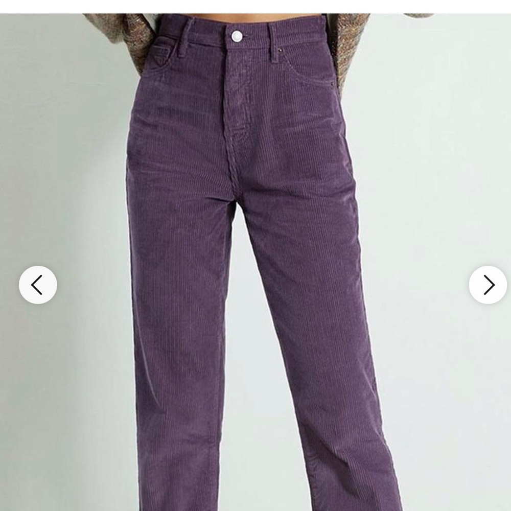 Pacsun purple corduroy